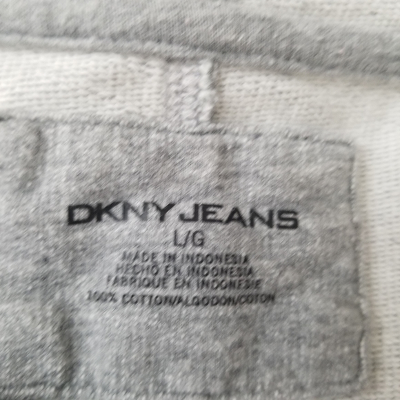 DKNY Hooded Sweatshirt ~large - Picture 7 of 10